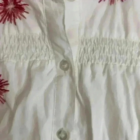 Gorgeous Cotton Dress  with Sunburst Embroidery Size 16Y - Picture 3 of 10
